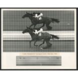 SEVEN VINTAGE HORSE RACING PHOTOGRAPHS - 1960'S