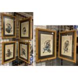 JAPANESE PRINTS - 50 X 38 CMS OUTER FRAME