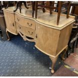 BLEACHED WALNUT SIDEBOARD