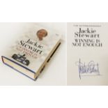 JACKIE STEWART SIGNED BOOK
