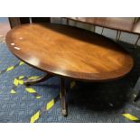 OVAL COFFEE TABLE