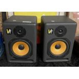 KRK V8 STUDIO MONITOR SPEAKERS