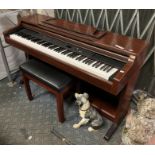 CLAVINOVA YAMAHA ELECTRIC PIANO & STOOL