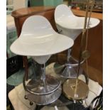 PAIR OF HYDROFOIL KITCHEN STOOLS