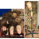 WIG STAND & WIG COLLECTION UPHAM STYLE!