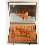 FOUR FREDERICK REMINGTON PRINTS & OTHER