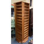 LARGE REVOLVING BOOKCASE