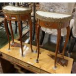 PAIR OF FRENCH SIDE TABLES