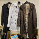 3 BURBERRY COATS