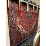 NORTH WEST PERSIAN HERIZ CARPET 385CMS X 295CMS