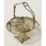 HM SILVER RAISED FRUIT BOWL - APPROX 15 OZ