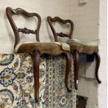 PAIR OF VICTORIAN CHAIRS