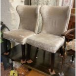 PAIR OF BEDROOM CHAIRS