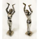 ART DECO FIGURE BY LIMOUSIN 31.5CMS (H) APPROX