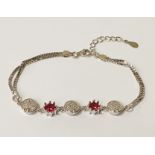 CRYSTAL BRACELET 925 SILVER