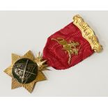 9CT GOLD MASONIC JEWEL