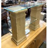 GREEK COLUMN CONSOLE TABLE