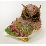 OWL TRINKET BOX 14CMS (H) APPROX