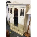 EDWARDIAN PAINTED WARDROBE