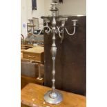 LARGE SILVER CANDLESTICK