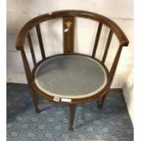 EDWARDIAN CORNER CHAIR