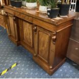 MAHOGANY CHIFFONIER - NO MIRROR