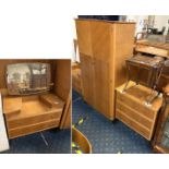 3 PIECE MID CENTURY BEDROOM SET