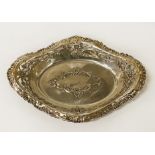 HM ORNATE SILVER DISH - 216 GRAMS