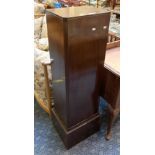 TALL MAHOGANY PLINTH