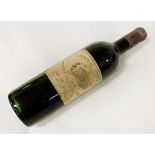 CHATEAU MARGAUX GRAND VIN 1970 BOTTLE OF RED WINE