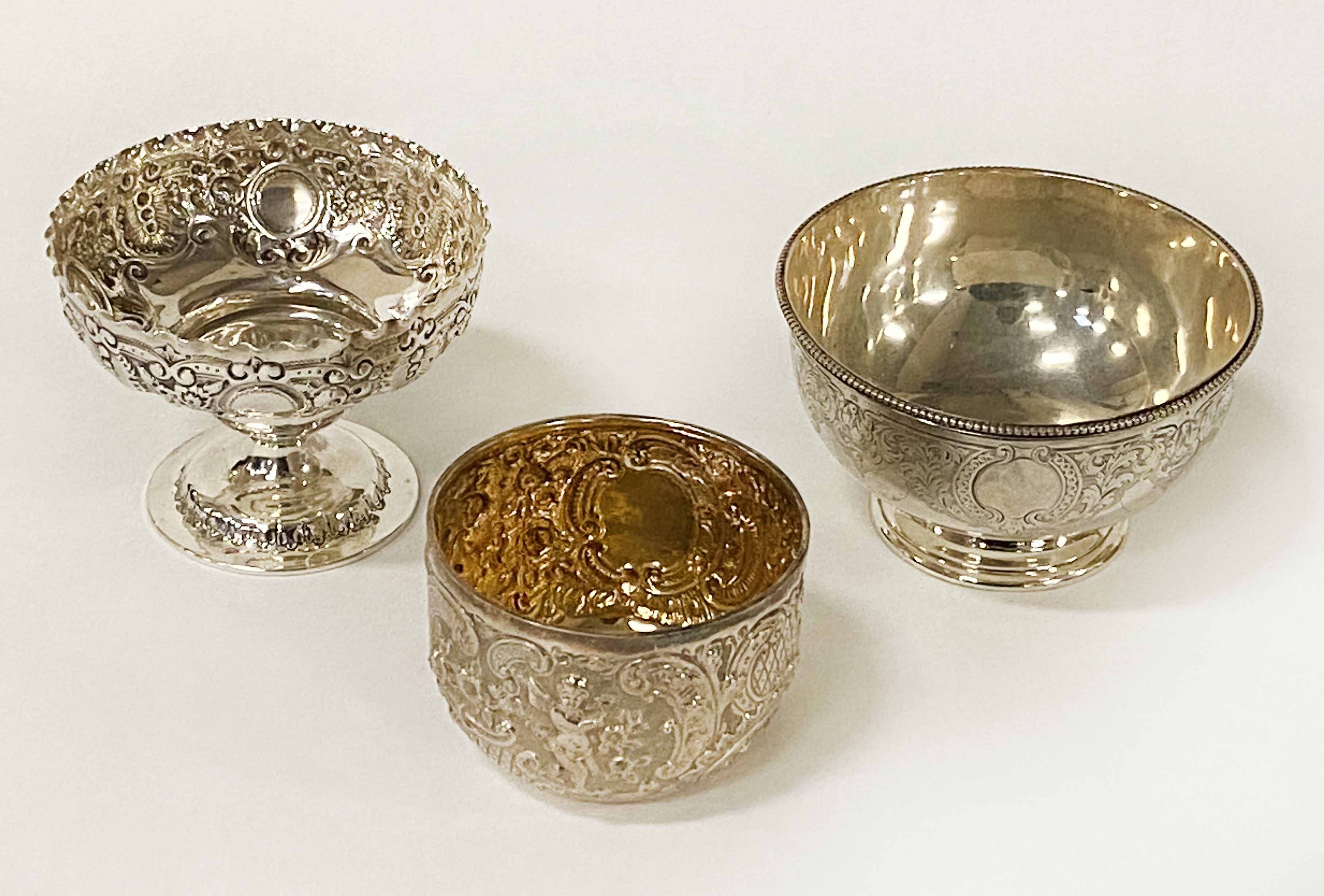 2 HM SILVER BOWLS