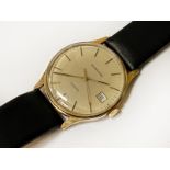 GARRARD 9 CARAT GOLD WRISTWATCH