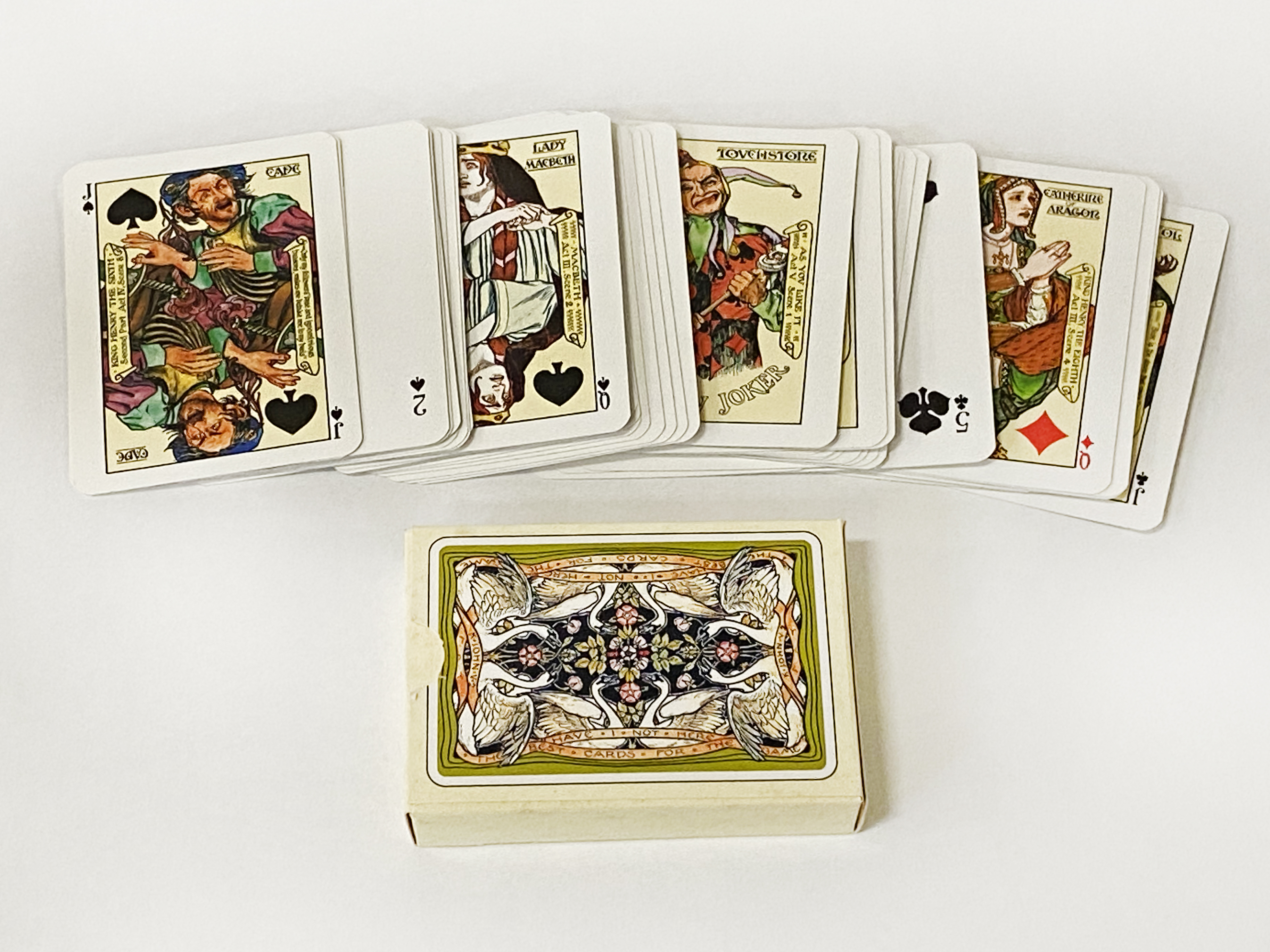 SHAKESPEARE PLAYING CARDS