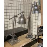 2 ADJUSTABLE LAMPS