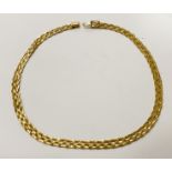 9CT GOLD CHAIN - APPROX 10.77 GRAMS