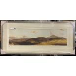 WATERCOLOUR OF LANDSCAPE BY TOM H SHANKS 20 X 73
