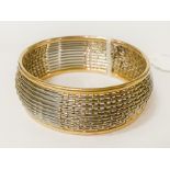 CARTIER BANGLE - GOLD & MIXED STAINLESS STEEL - APPROX 59 GRAMS