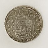SPANISH COIN 1721 - HAMMERED