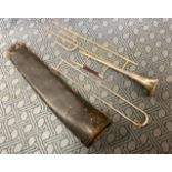 SILVER PLATED TRUMPET