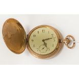 14CT GOLD CASE POCKET WATCH A/F - 87 GRAMS TOTAL