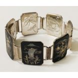 JAPANESE SILVER DECORATIVE BRACELET