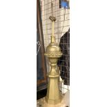 LARGE BRASS LAMP 115CMS (H) APPROX