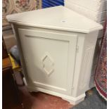 PAINTED CORNER CABINET