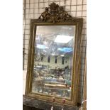 VICTORIAN GILT CHERUB MIRROR