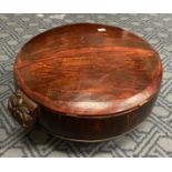 CHINESE VINTAGE ROUND WOODEN RICE CONTAINER