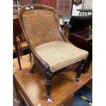 VICTORIAN LIBRARY CHAIR