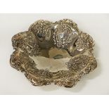 HM SILVER RAISED DISH - APPROX 3.2 OZ - 4 CMS (H) APPROX