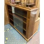 LARGE MAHOGANY BOOKCASE