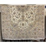 FINE NORTH EAST PERSIAN MESHED CARPET 300CMS X 200CMS