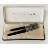 WATERMAN PROPELLING PENCIL WITH A WATERMAN FOUNTAIN PEN - BOXED